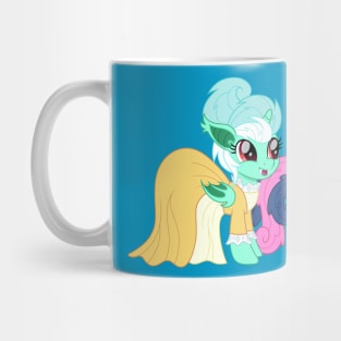 Lyrabon bat ponies dressed Mug